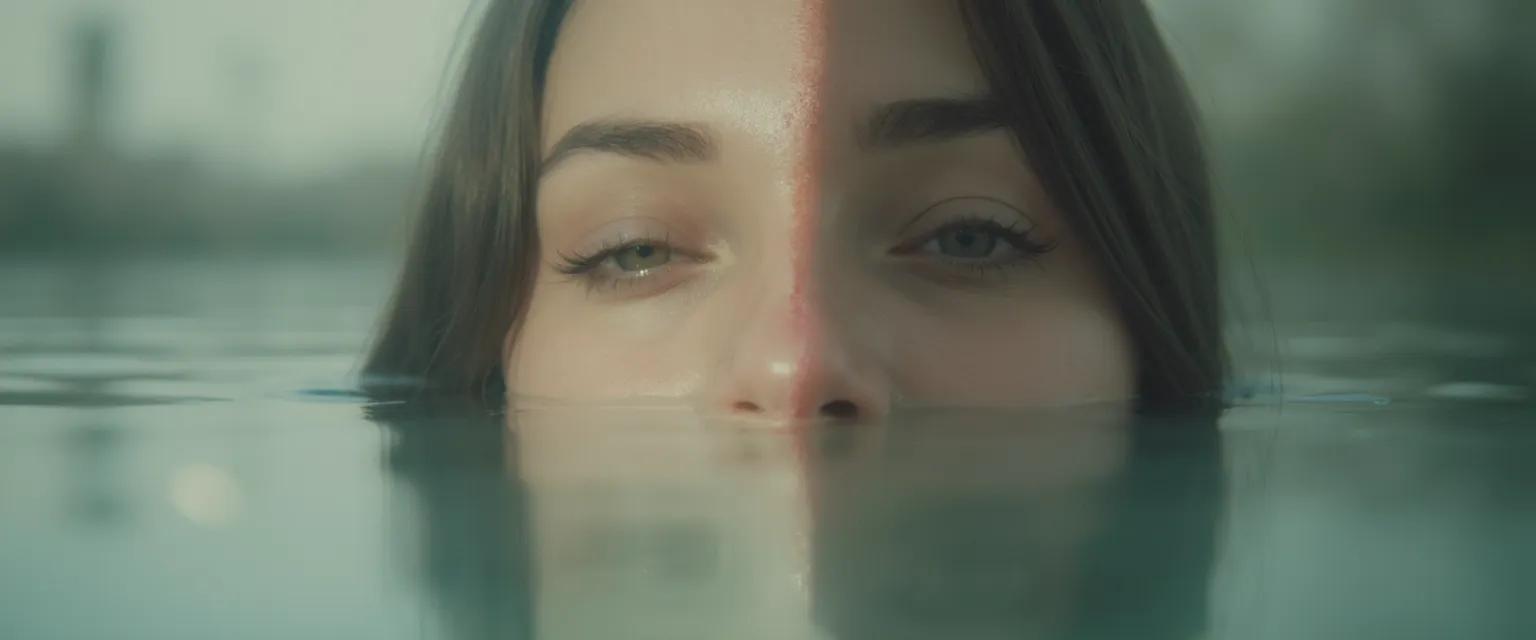 Person practicing awareness of self and others through mindfulness exercise