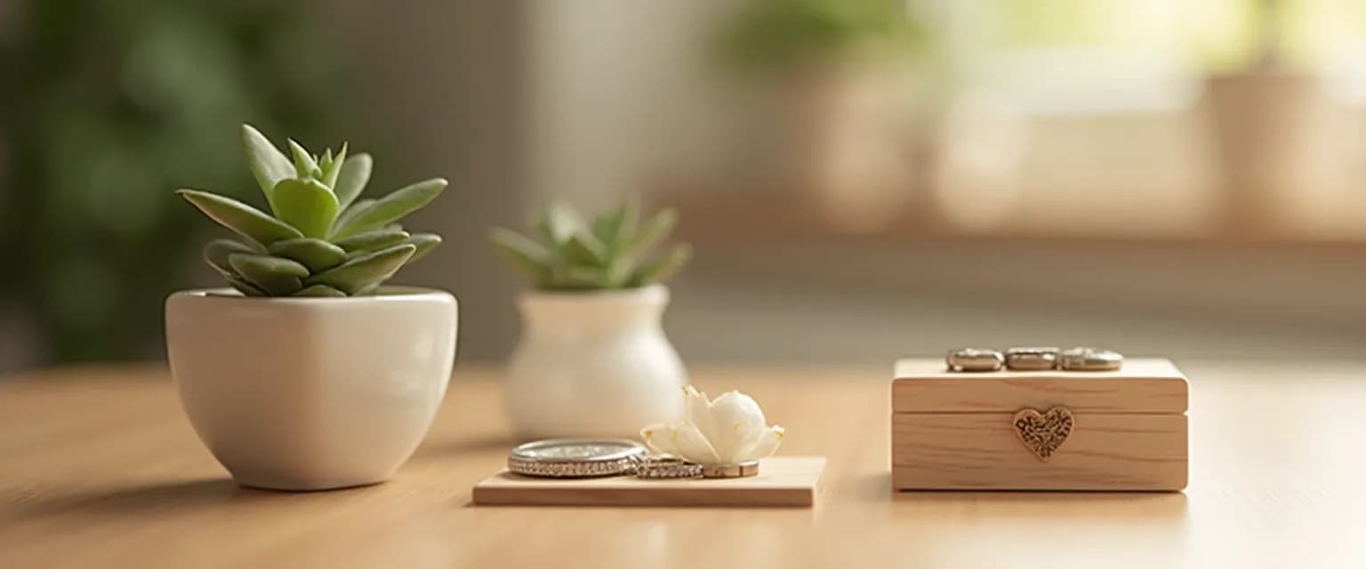 Personalized keepsake gifts for someone who lost a loved one that provide comfort without clutter