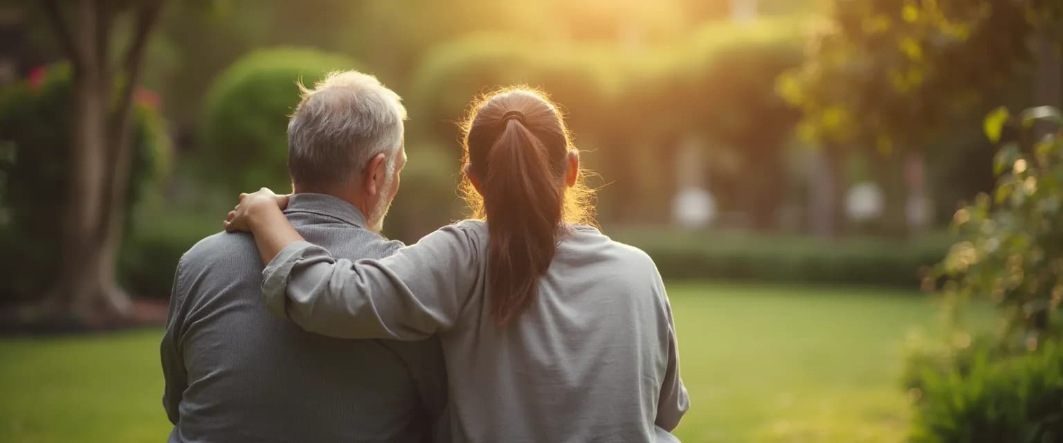 Friends from different cultural backgrounds supporting each other during grief, showing what to say to a bereaved friend