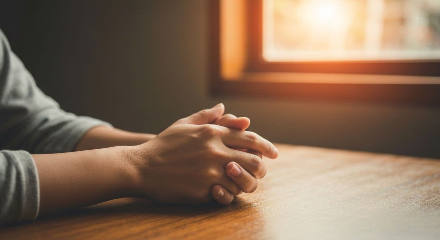 Person writing heartfelt message for sympathy card loss of husband with genuine care and compassion