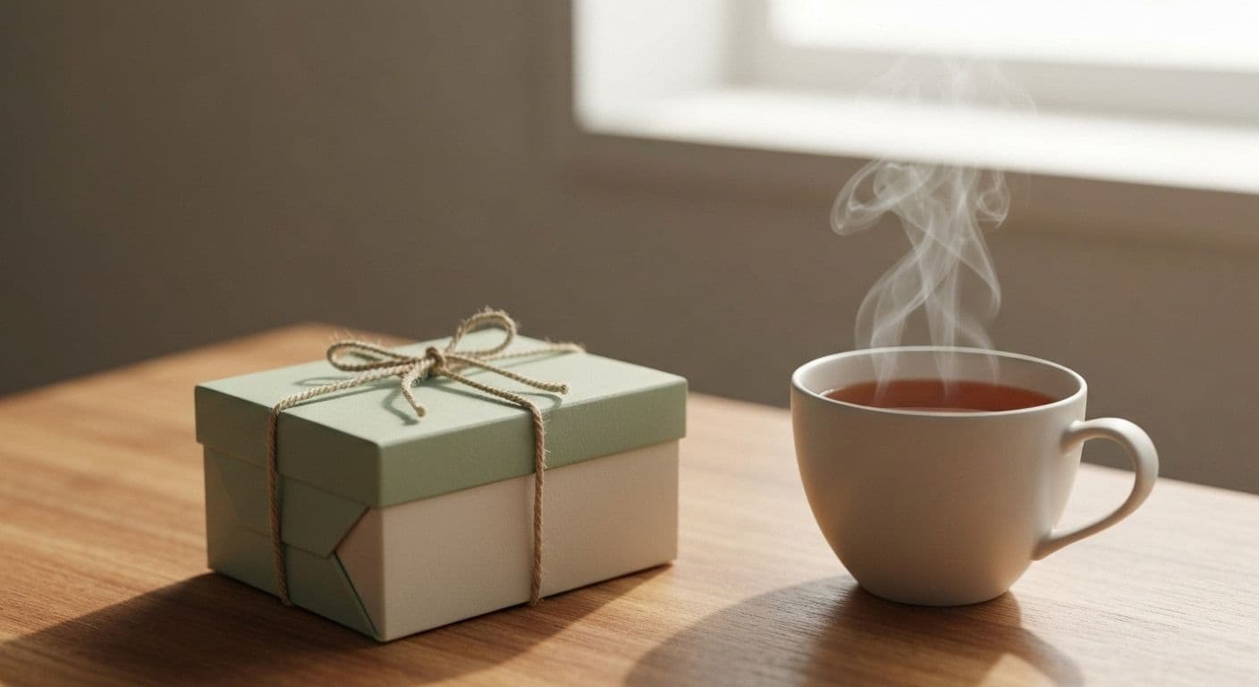 Thoughtful care package showing what to send a grieving friend including comfort items and practical support gifts