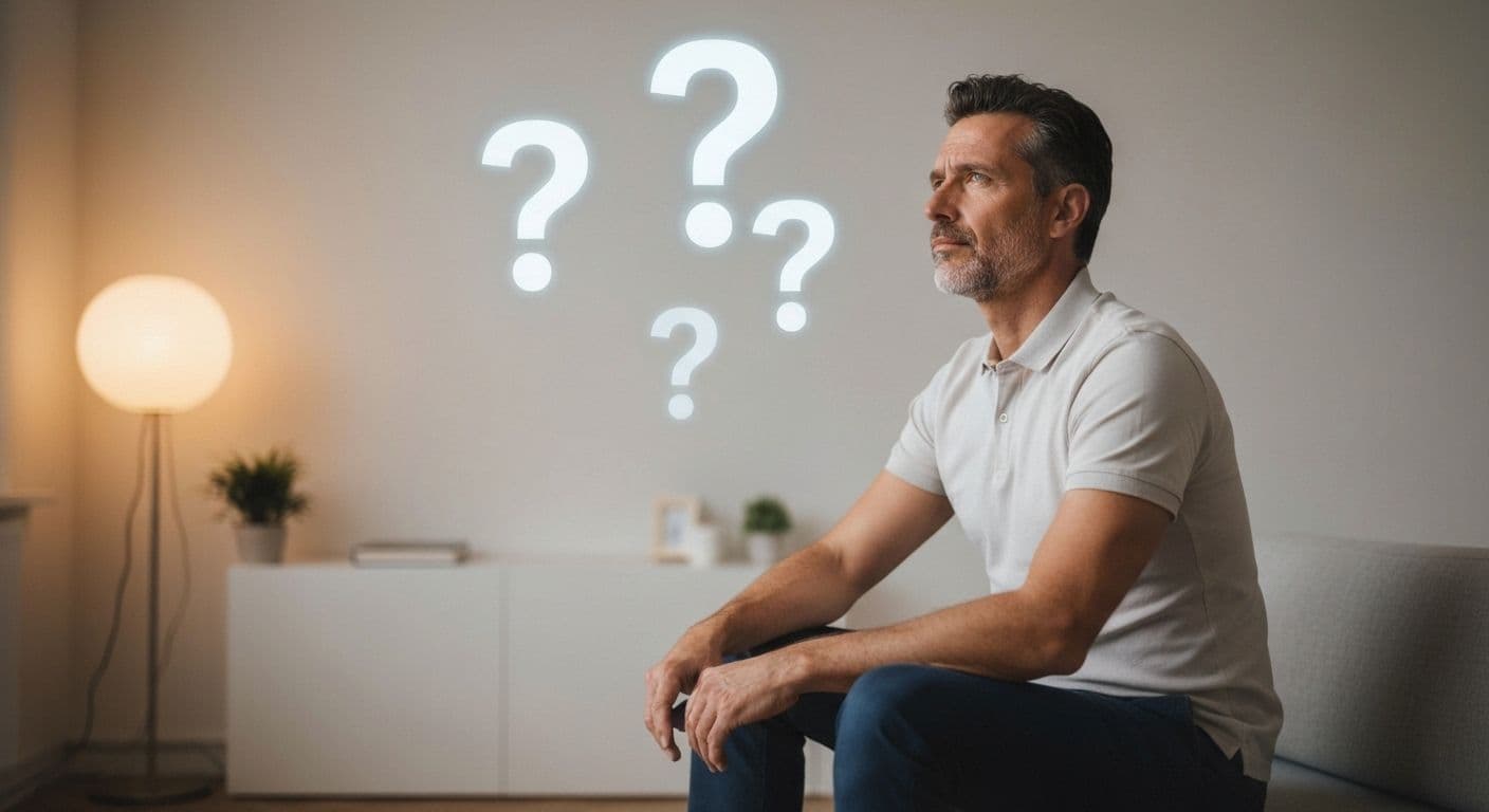 Person reflecting on self awareness communication skills during a meaningful conversation