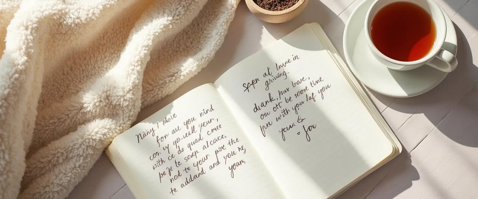 Thoughtful self-care package items to send to someone who is grieving