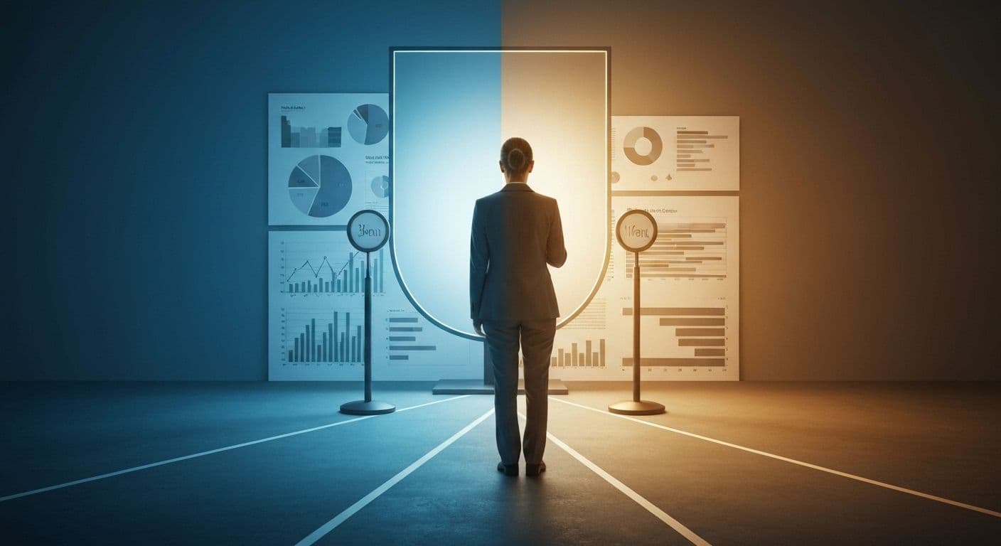 Person reflecting on self awareness and critical thinking to improve decision-making skills