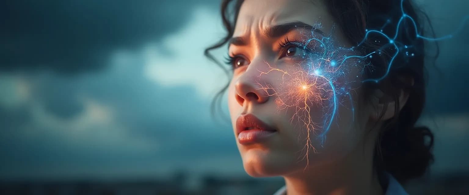 Person practicing self awareness emotions during a high-pressure meeting situation