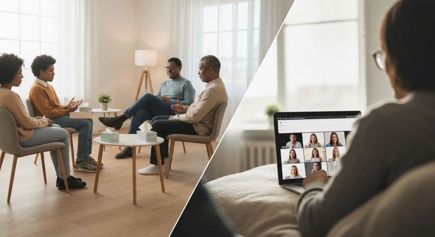 How to Choose Between In-Person and Online Grief Share Programs: 5 Key Factors That Matter Most