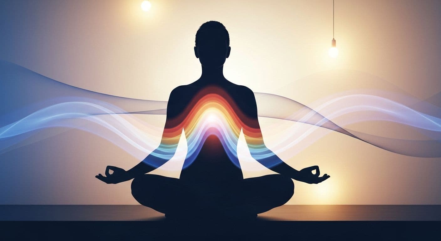 Person reflecting on emotional reactions to develop deep self-awareness and emotional intelligence