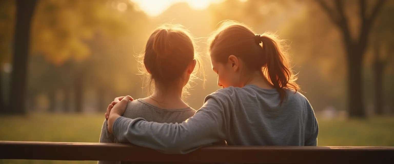 Person offering comfort and support to someone grieving what to say when a loved one dies