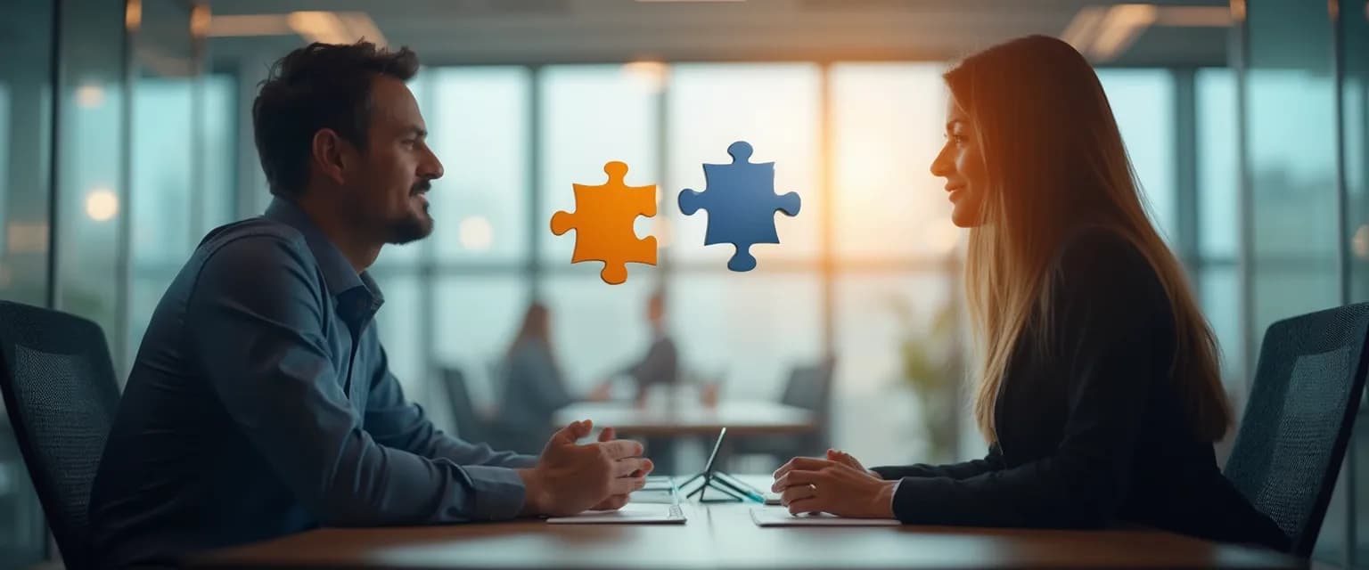 Professional using EQ self-awareness techniques during workplace conflict resolution