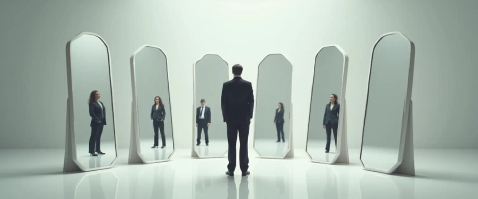 Leader practicing authentic leadership self-awareness through daily reflection exercises