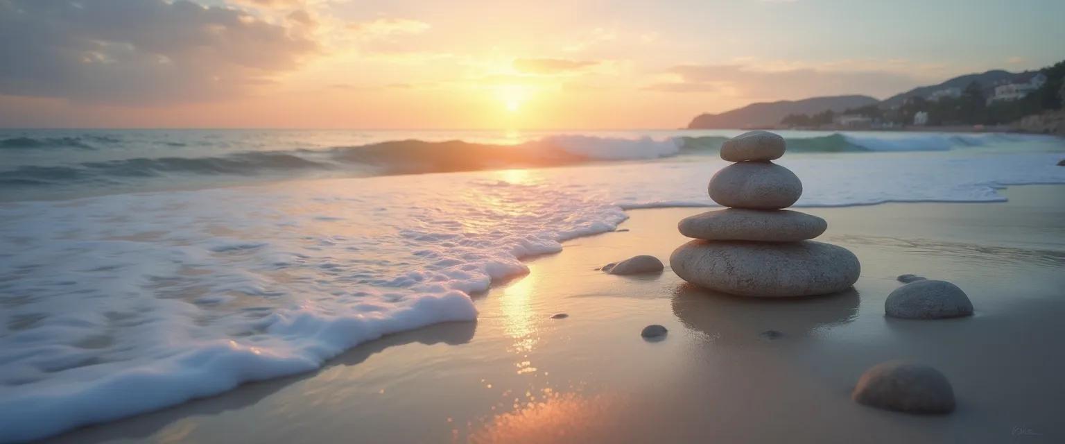 Person practicing gentle grieving meditation techniques with eyes closed