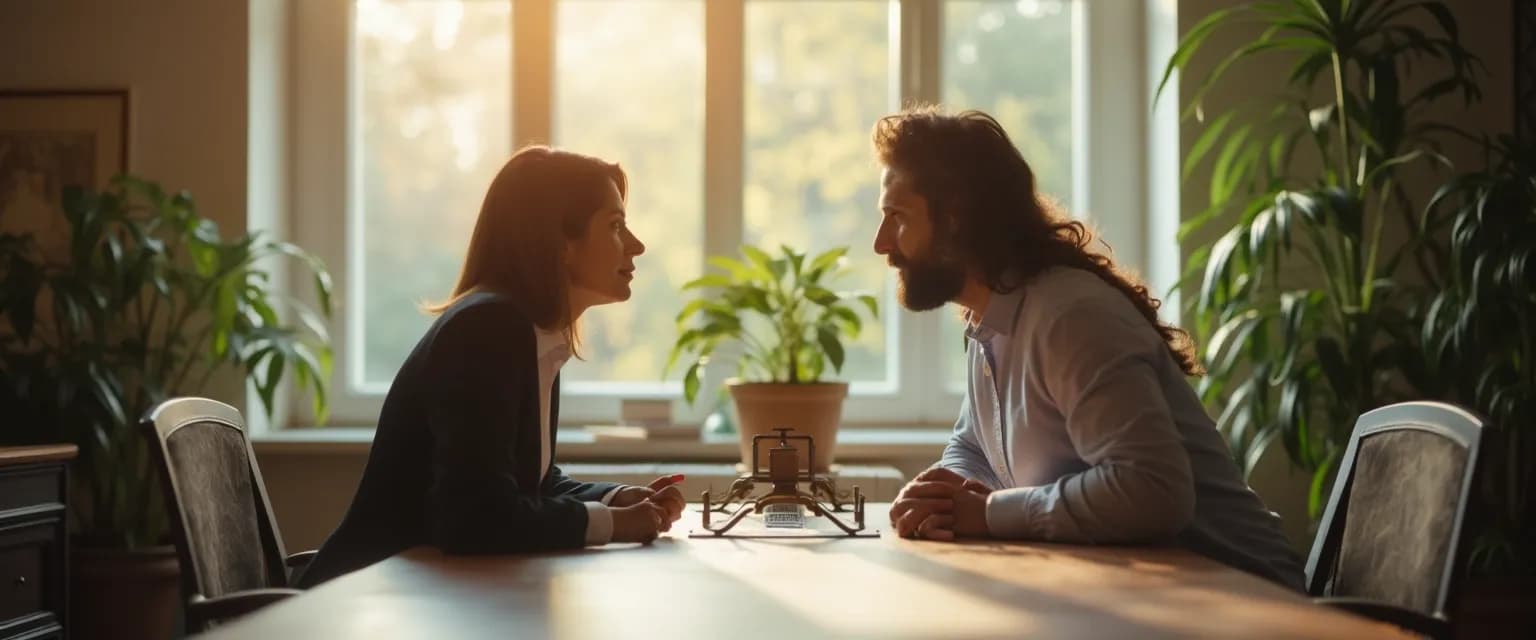 Professional using empathy and resilience exercises during workplace conflict resolution