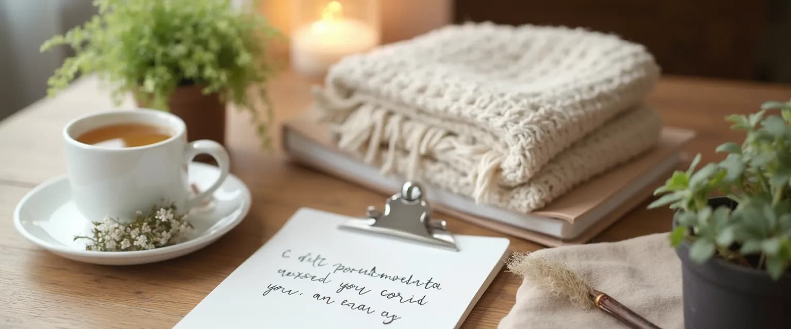 Thoughtful care package items to send to a grieving friend