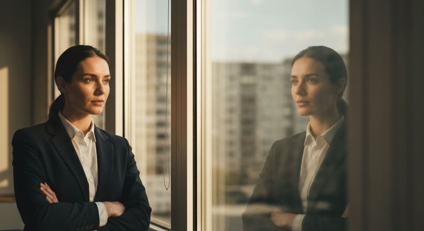 Professional demonstrating what is self-awareness in workplace meeting by recognizing emotions and adjusting communication approach