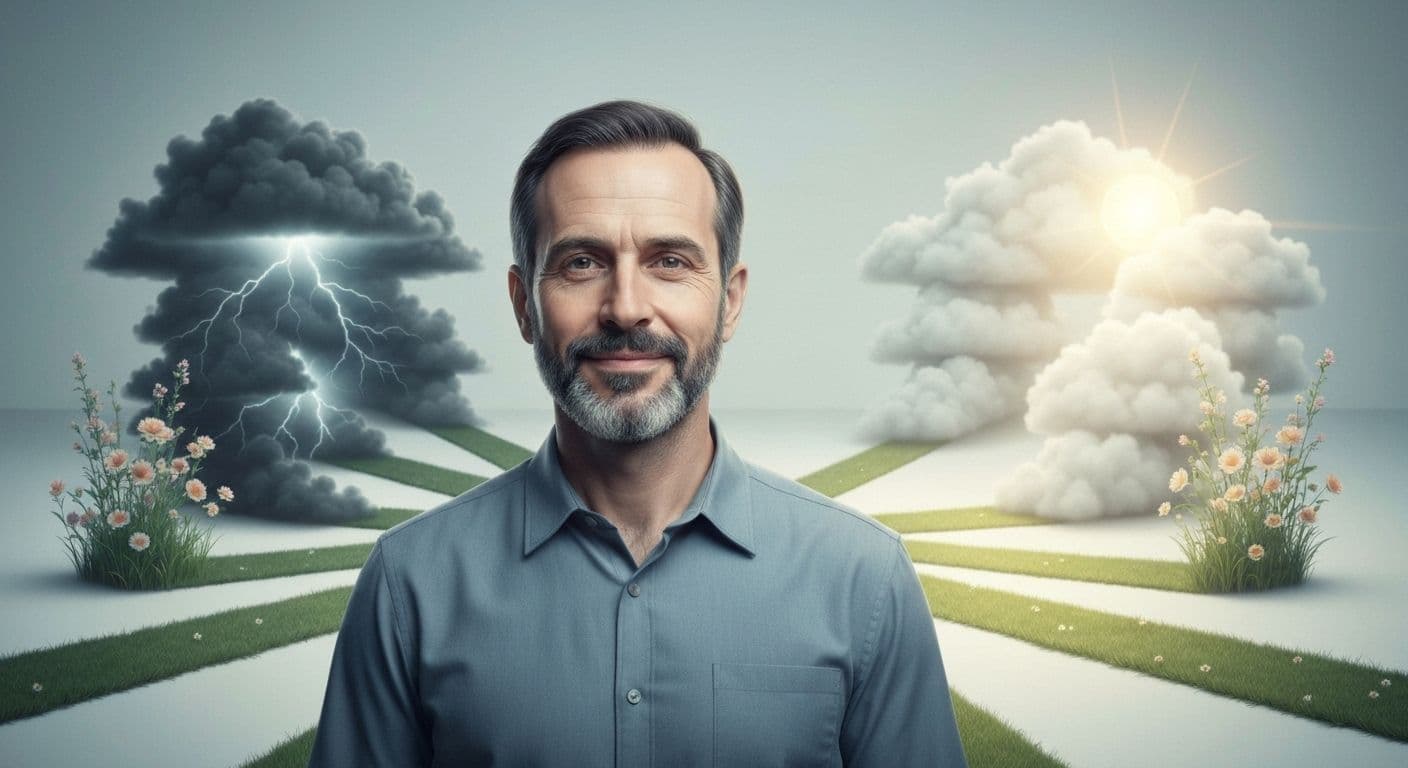 Mindmasters practicing emotional reframing techniques to transform daily frustrations into growth opportunities