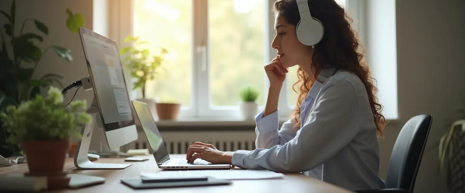 Professional introvert showing resilience in the workplace while preserving energy