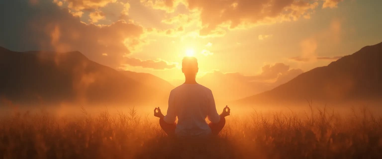 Person practicing daily rituals to activate their super conscious mind