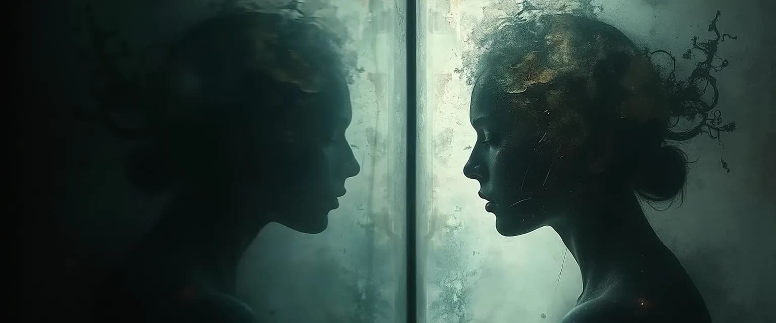 Carl Jung self awareness shadow work diagram showing conscious and unconscious mind