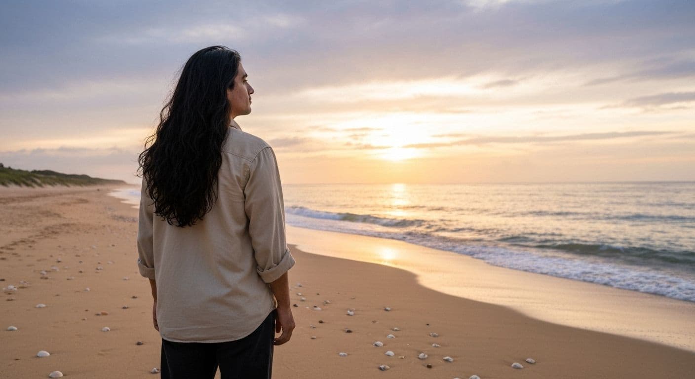 Person looking forward with hope while surviving a breakup with lingering feelings