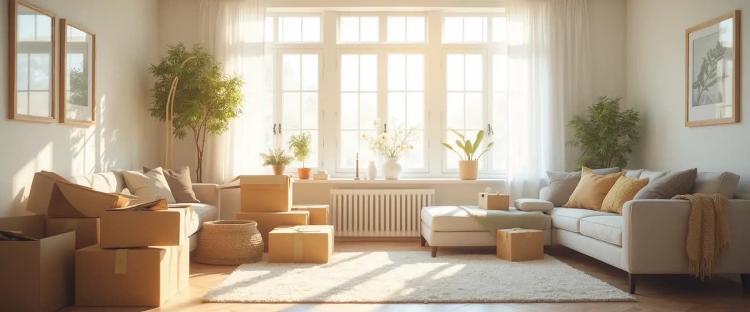 Woman refreshing her living space as part of getting past her breakup