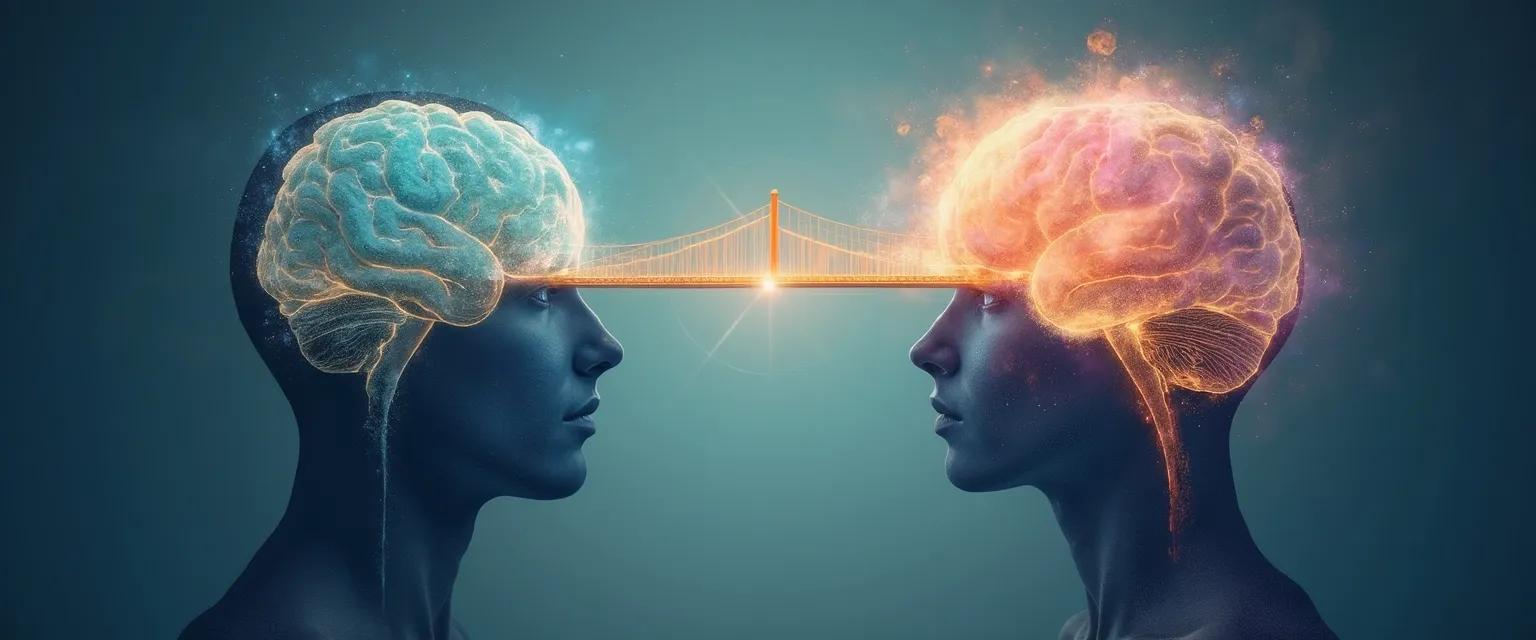 Diagram showing alignment between conscious mind and subconscious mind for improved decision making