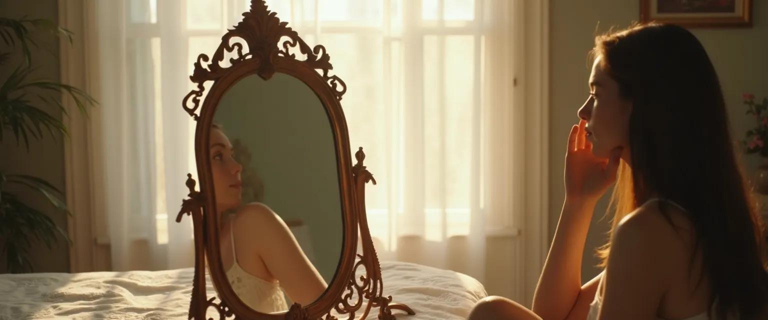 Person practicing daily reflection ritual to improve self awareness and self concept