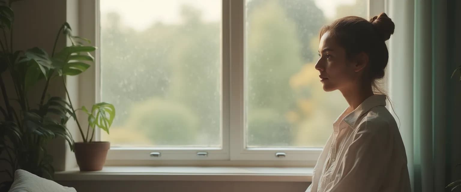 Person practicing active mindfulness techniques to quiet their inner mind