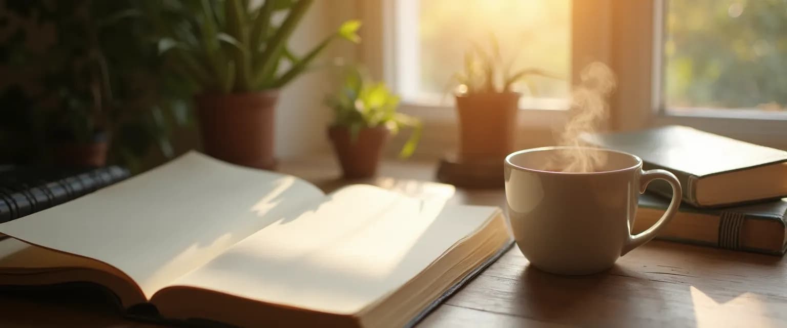 Person reading GriefShare books for emotional growth and anger management