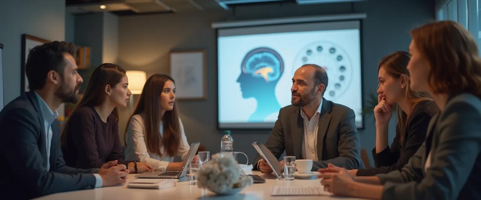 HR professionals implementing emotional intelligence in organizations during a workshop