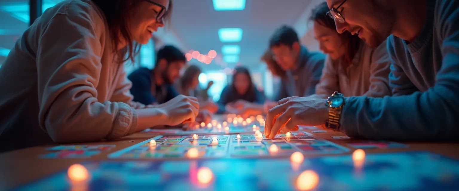 Person enjoying games that build a fit mind and cognitive skills