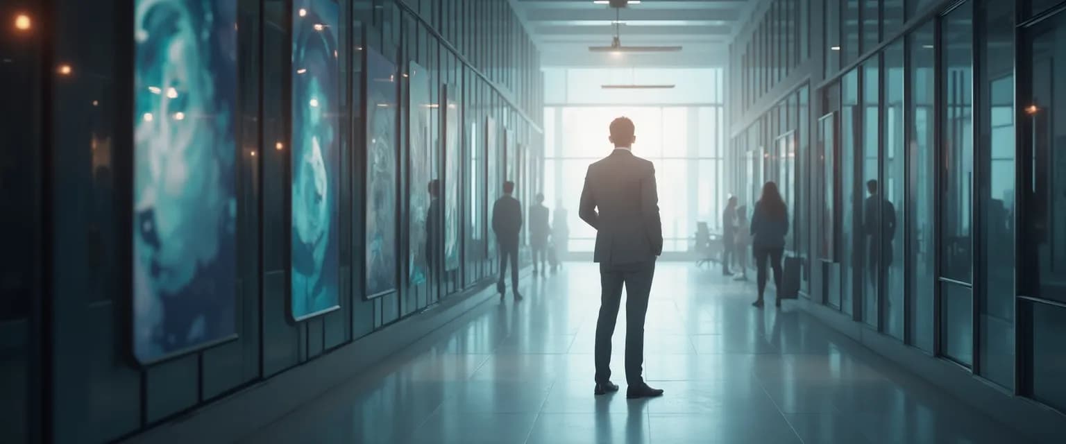 Professional looking in mirror demonstrating the self awareness imperative for career growth