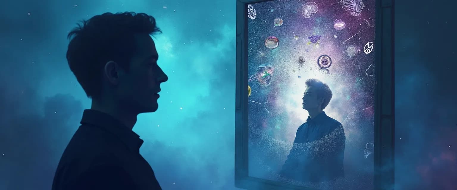 Diagram showing what self-awareness includes beyond personality traits