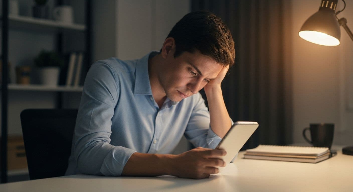 Person practicing mindtalk techniques during mental exhaustion and stress