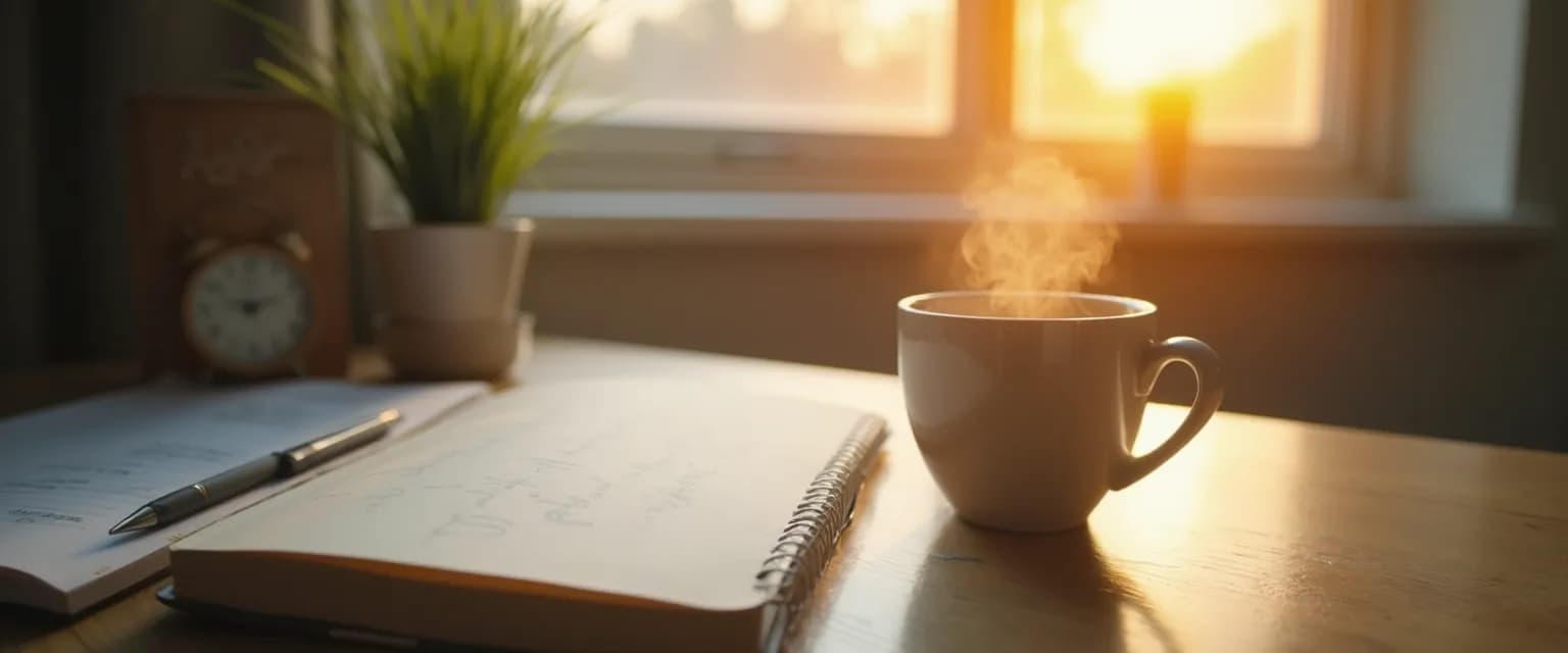 Person tracking their procrastination and biological rhythms with an energy chart