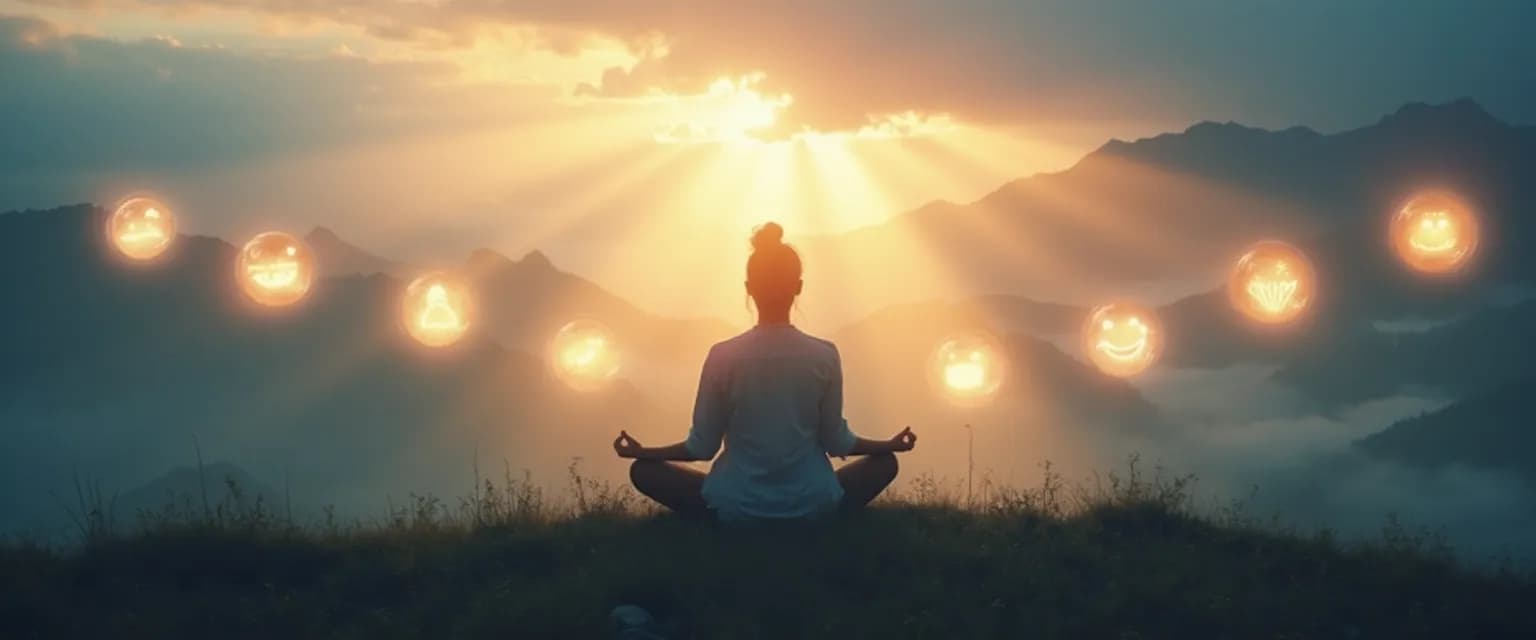 Person performing daily self-awareness self assessment exercise to discover hidden behavioral patterns