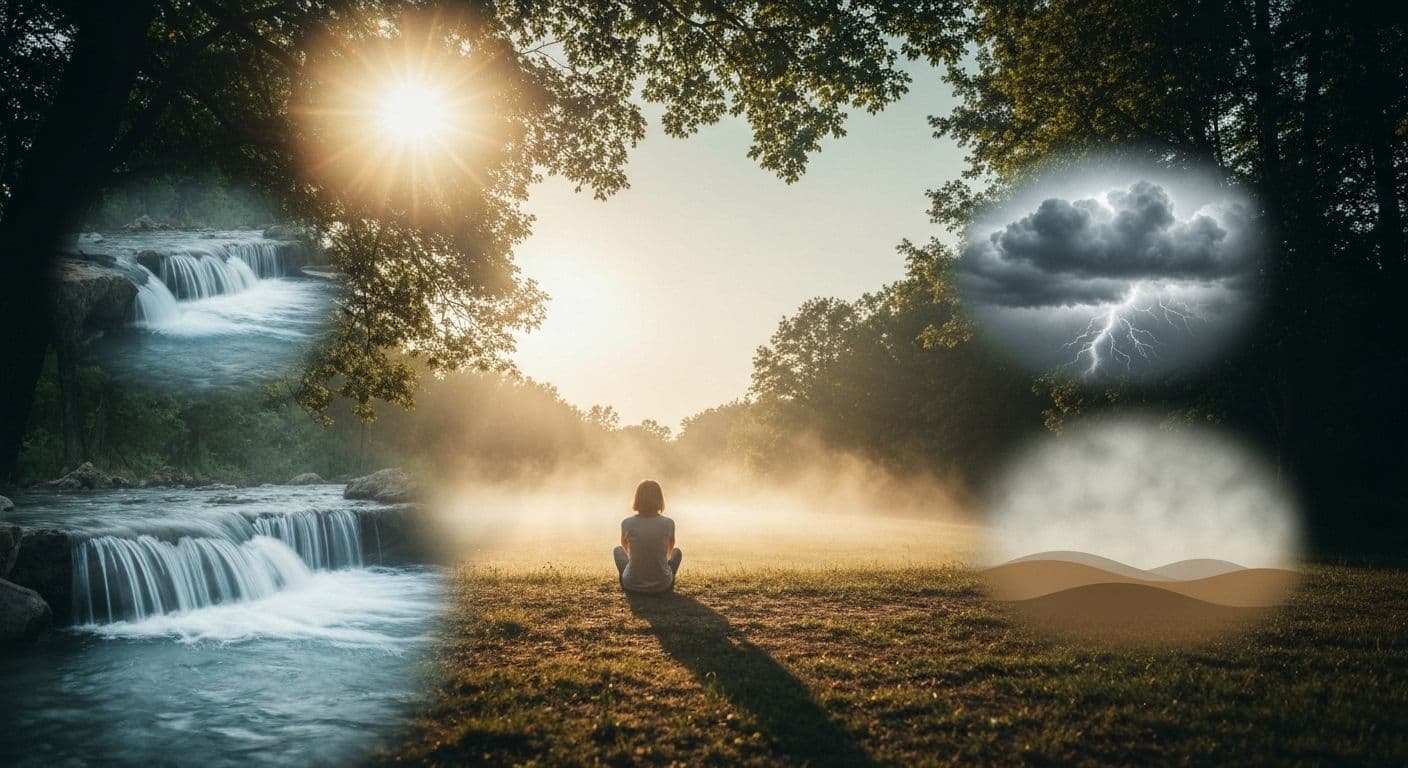 Person reflecting on emotional patterns to improve self awareness and mental health