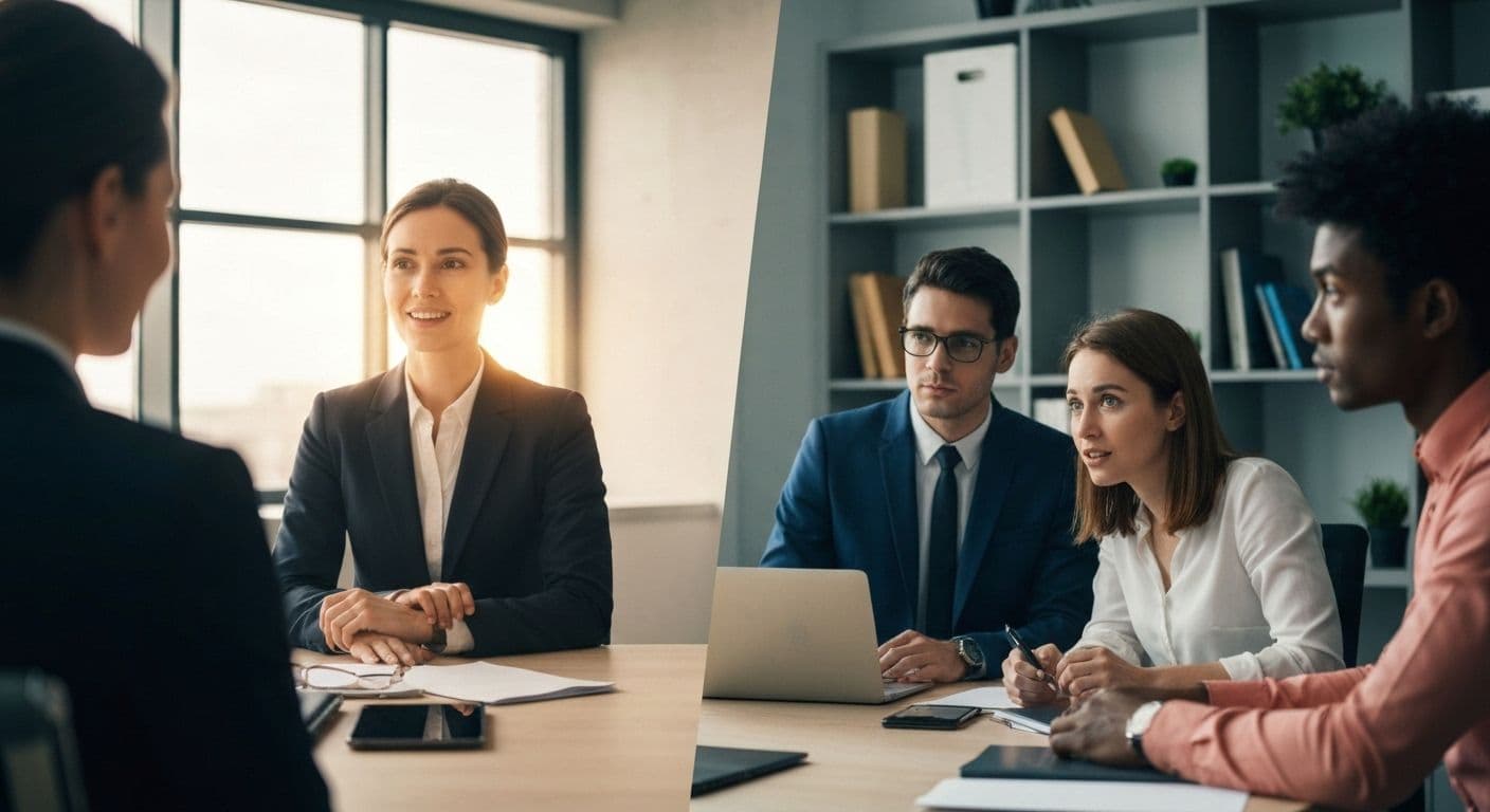 Professional reflecting on external self awareness and how colleagues perceive them differently than self-perception