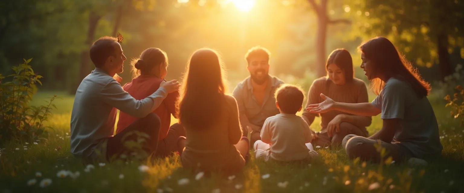 Eluna Network community members participating in creative grief support activities