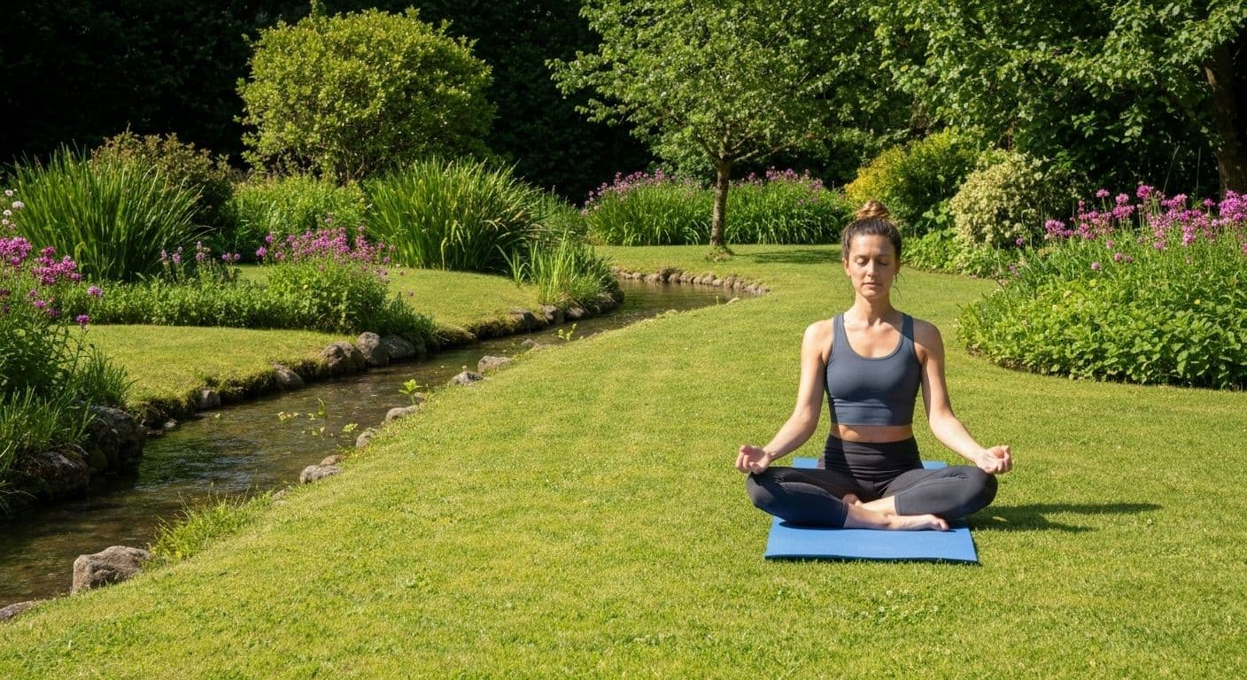 Person practicing reflective self awareness through daily emotional check-in on smartphone