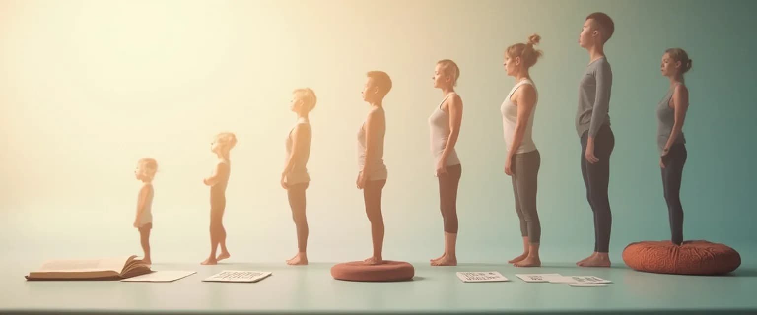 Person practicing daily micro-habits for confidence through habit development