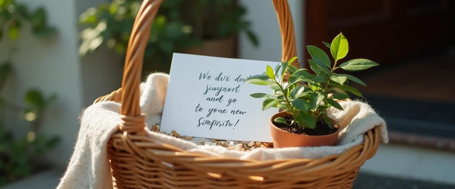 Thoughtful gift ideas showing what to get for someone who is grieving at different stages