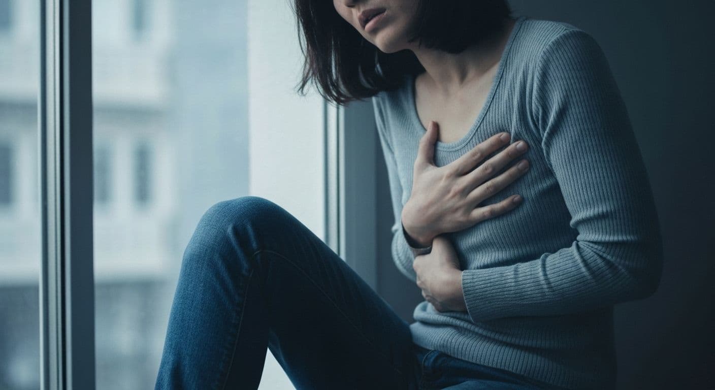 Brain scan illustration showing why a breakup hurts so much with highlighted pain centers and emotional processing regions