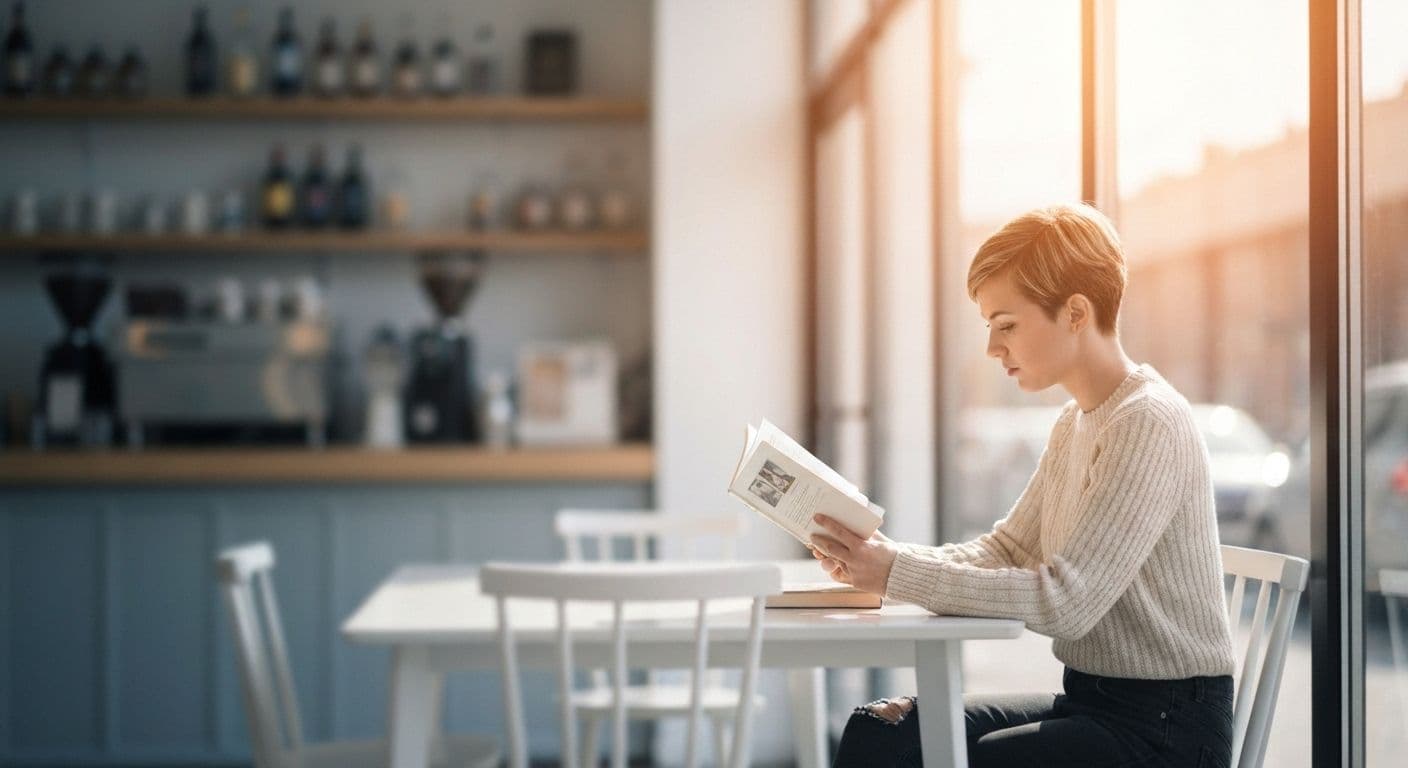 Person experiencing mental clarity after learning to declutter the mind and break free from overthinking