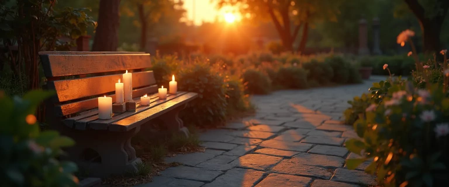 Person creating art project while grieving a friend's memory