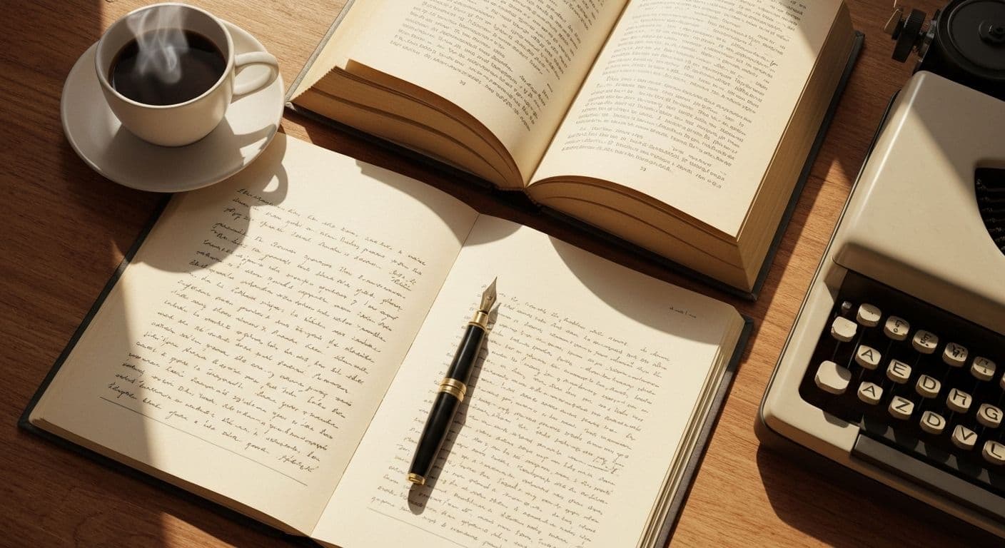 Person writing in notebook by hand representing how the modern mind craves analog experiences and physical connection