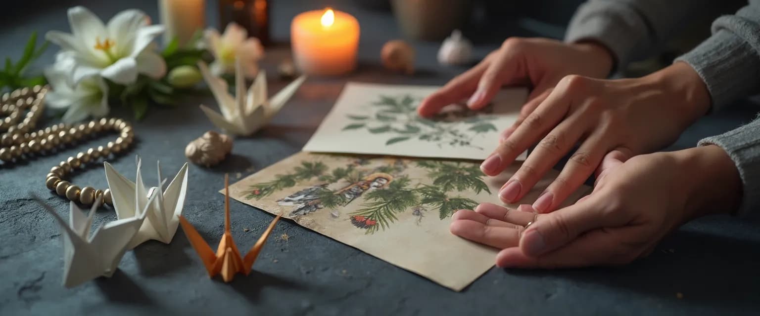 Diverse cultural expressions of what to say when someone lost someone