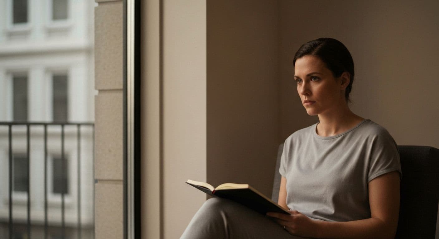 Person reflecting on emotional responses to Jason Momoa breakup news while practicing self-awareness and personal growth