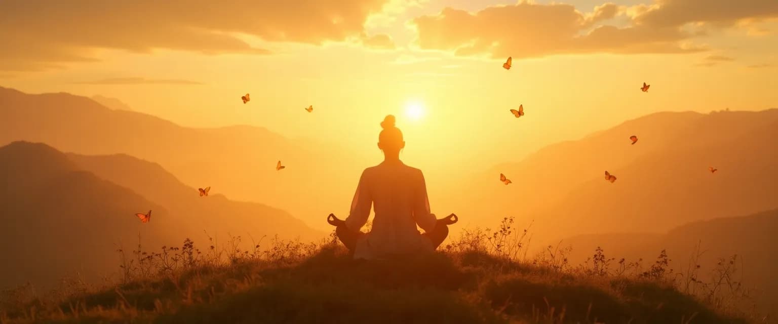 Person practicing daily self-awareness techniques because self-awareness is key to living a more meaningful life