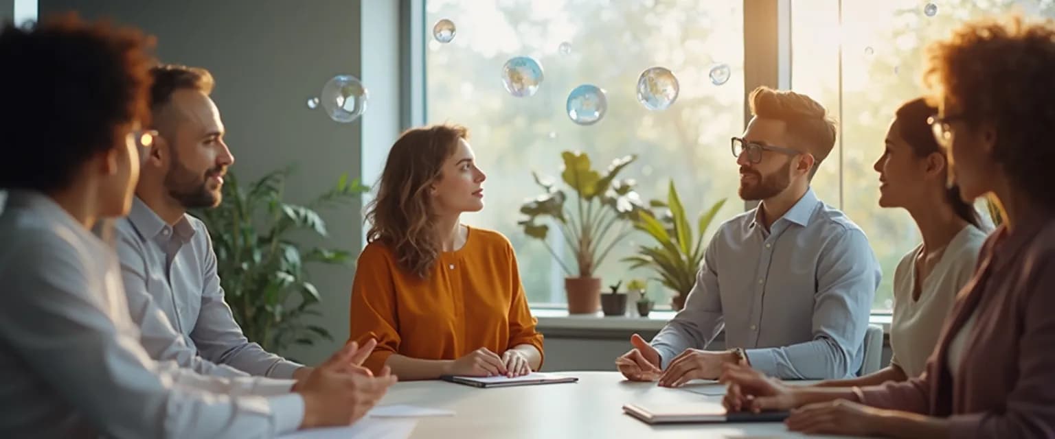 Professional using self-awareness exercises to improve workplace communication