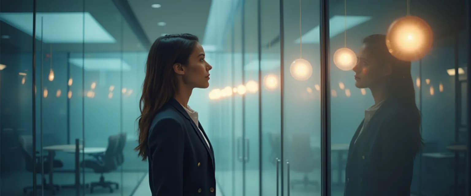 Professional implementing self-awareness imperative examples in workplace meeting